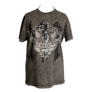 KOWBOYS ACID WASH GRAPHIC T-SHIRT SIZE LARGE NWOT